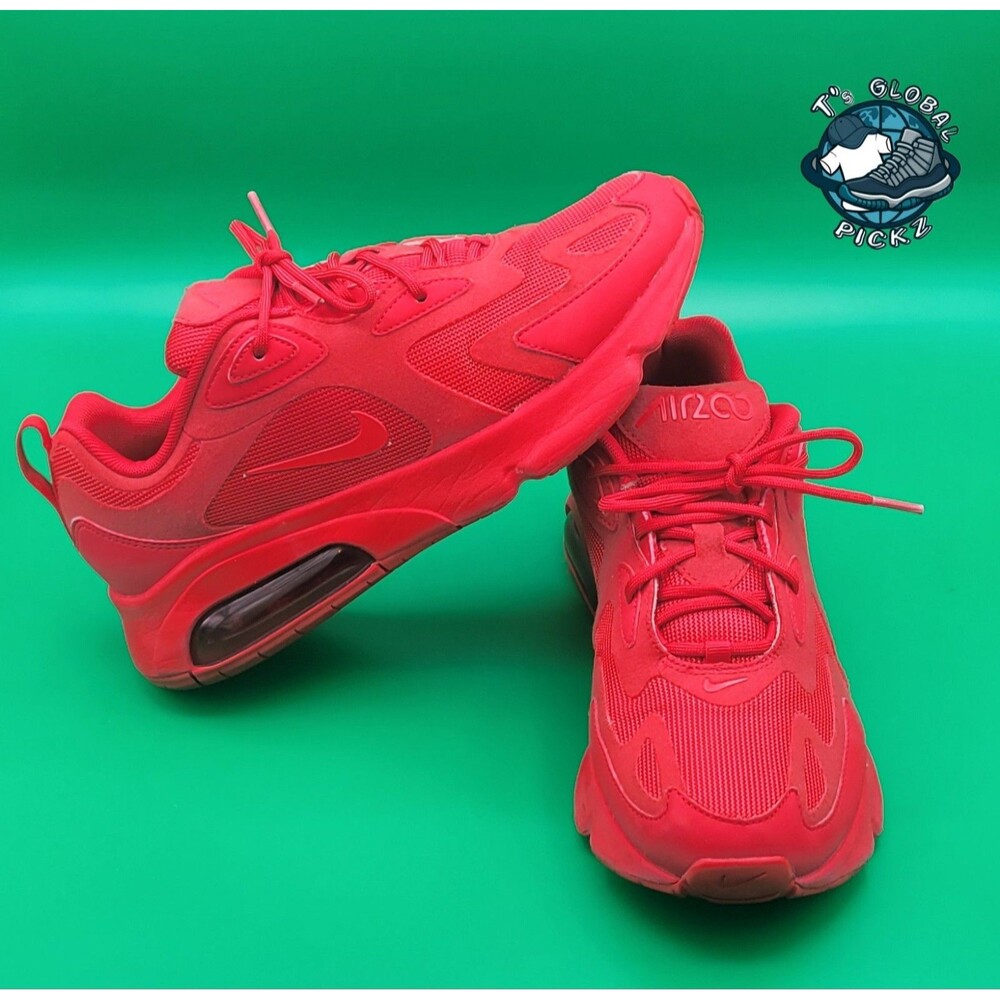 Nike Air Max 200 Red Womens Size 9.5
